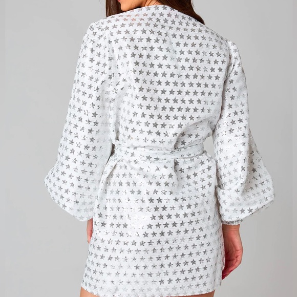 Glam Sequin Wrap Dress - Picture 2 of 2